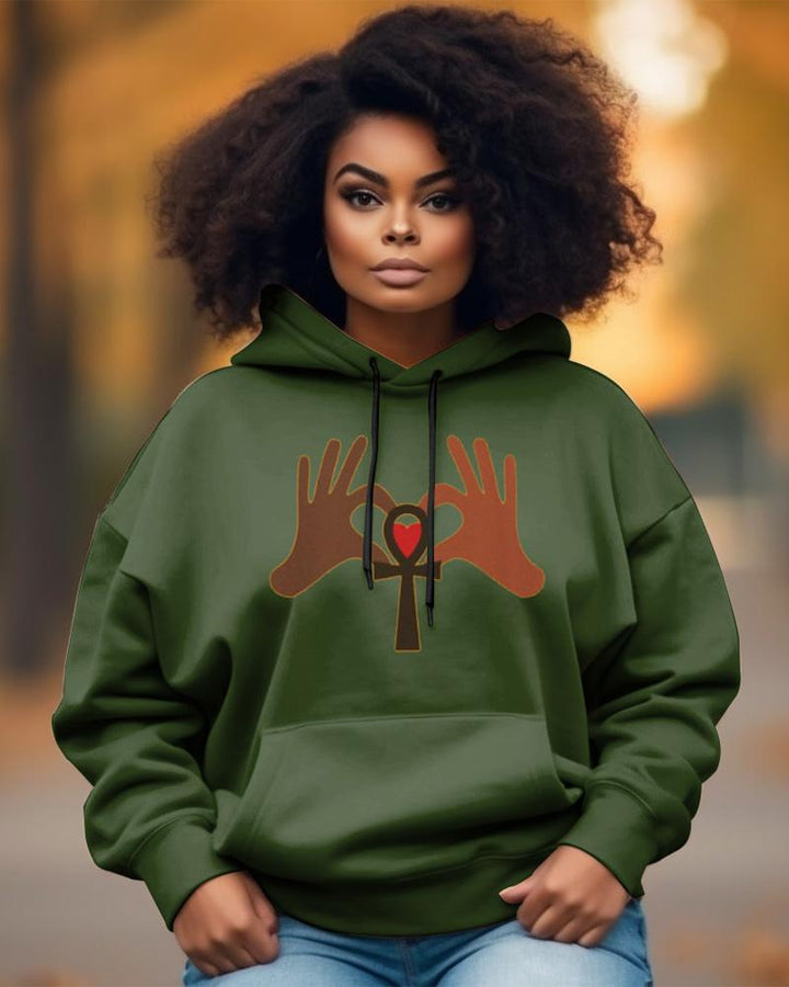 Ankh Love Long-sleeved Hoodie