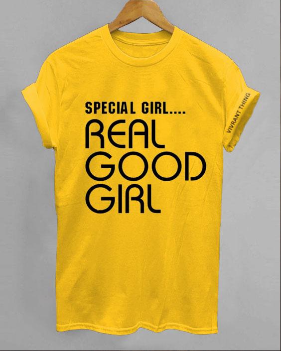 Real Good Girl Unisex Short Sleeve Tshirt