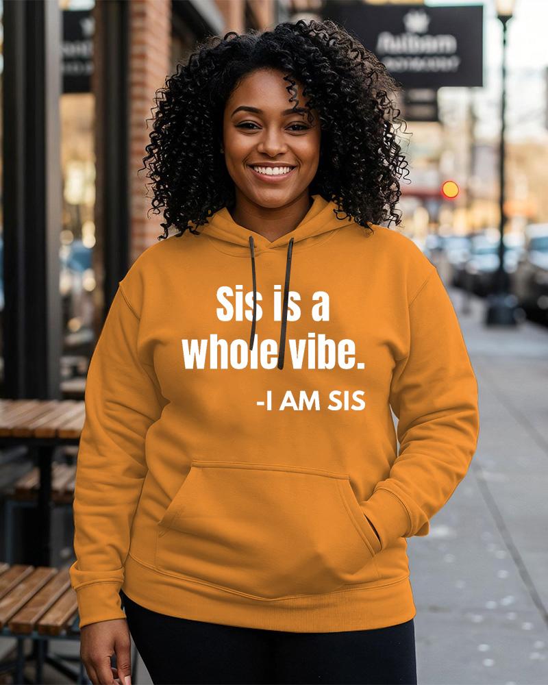 Sis A Vibe Long-sleeved Hoodie