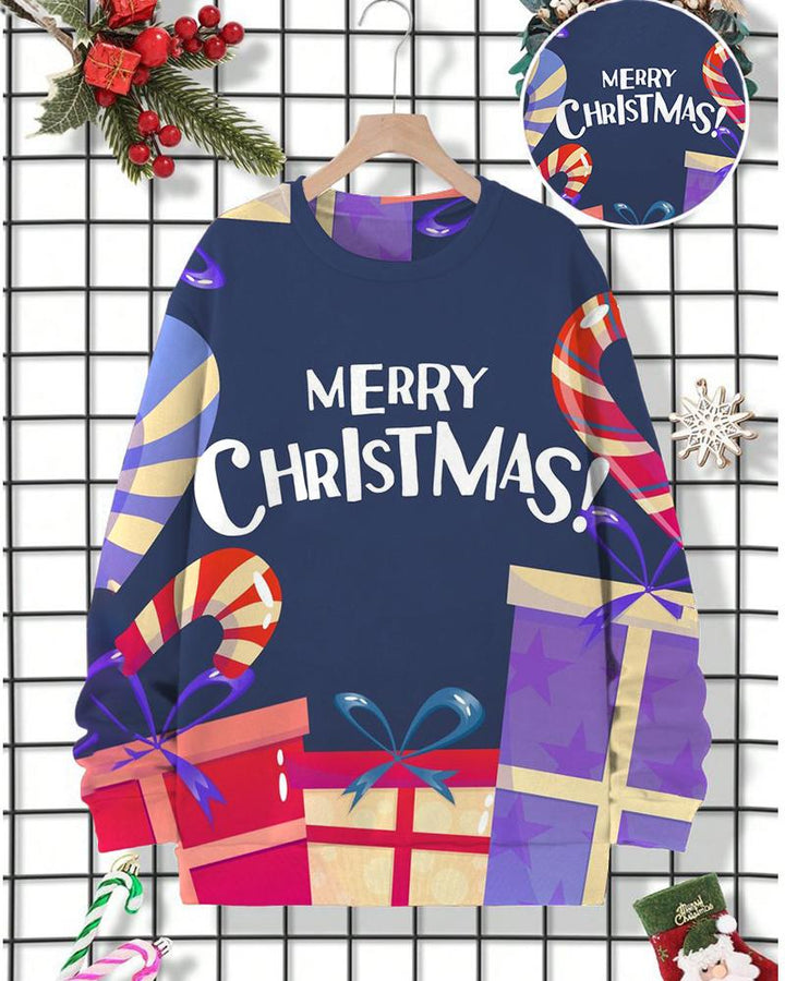 Christmas Gifts Long Sleeve Crewneck Sweatshirt