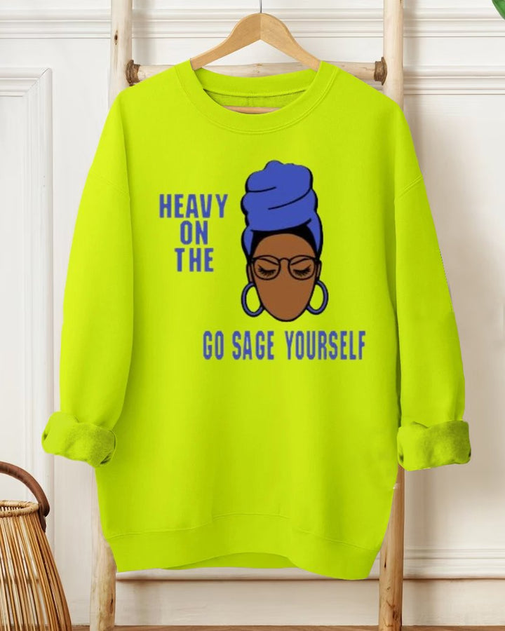 Neo Soul Sage Yourself Crewneck Sweatshirt