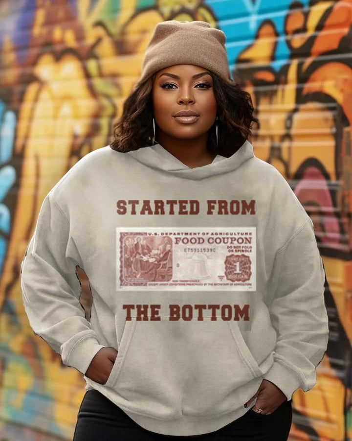 Started From The Bottom Long Sleeves Hoodie