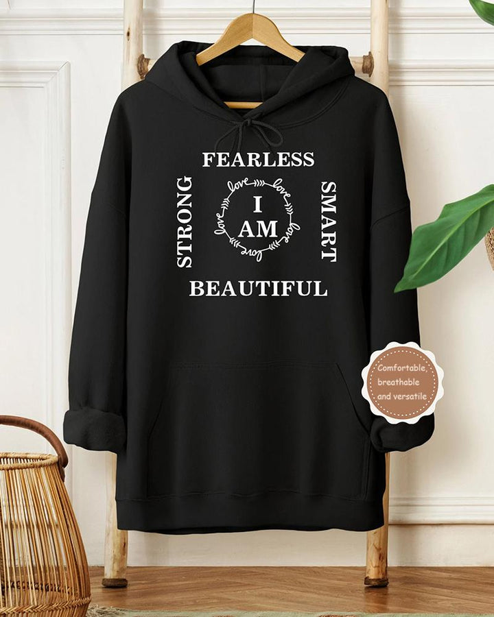 I Am Inspirational Long-sleeved Hoodie