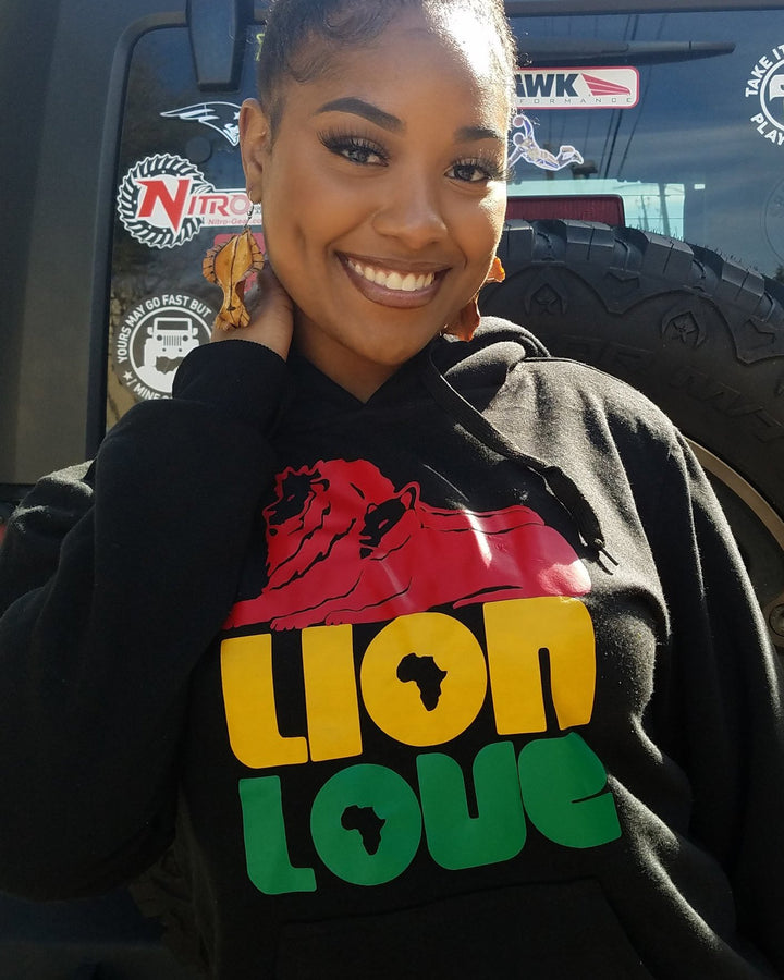 The Lion Love Unisex Hoodie