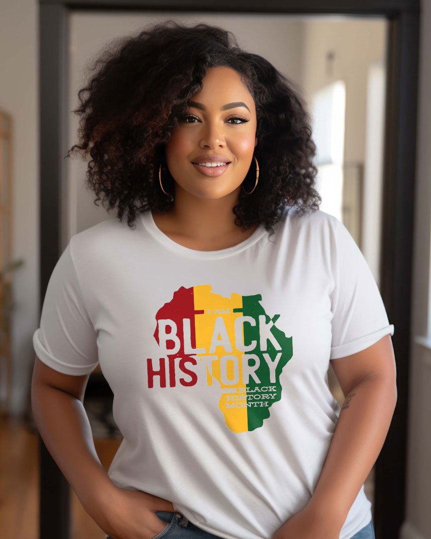 Black History Black Lives Matter Crew Neck Short Sleeve Tshirt