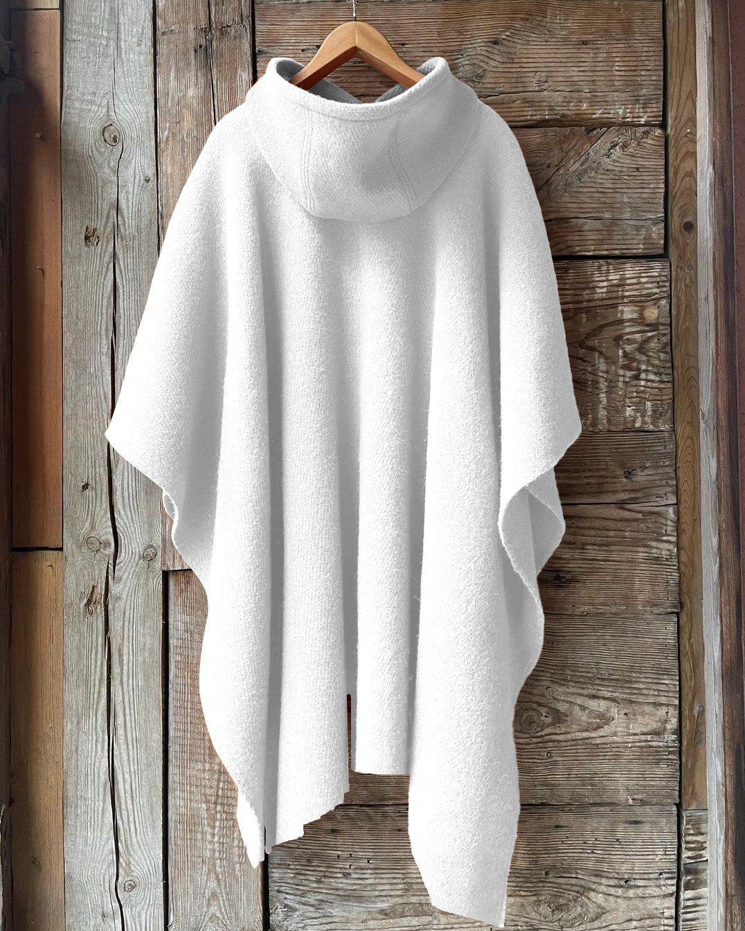 Self-love Inspiration Hooded Warm Shawl Cape