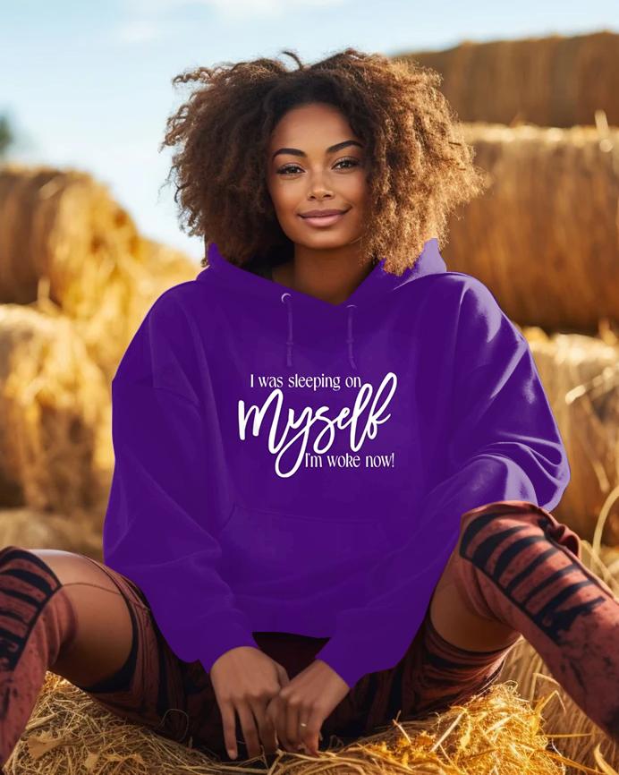 I Was Sleeping On Myself Women Long-sleeved Hoodie