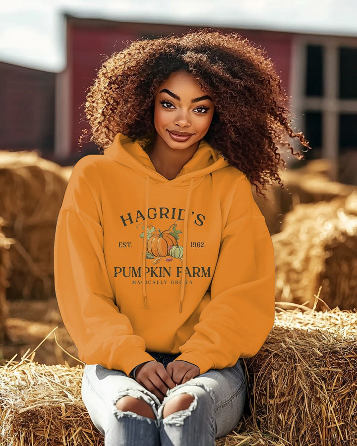 Women's Thanksgiving Long Sleeve Hoodie With Pocket