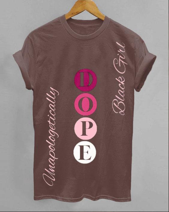 Black Girl Dope Unisex Short Sleeve Tshirt