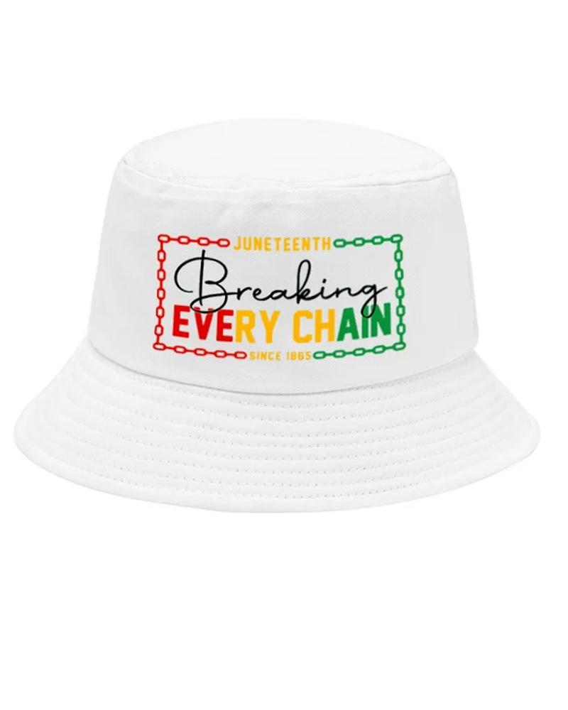 Women's Breaking Every Chain Juneteenth Fisherman Hat