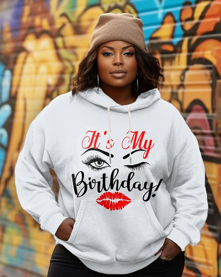 Fancy Birthday Gift Long-sleeved Hoodie