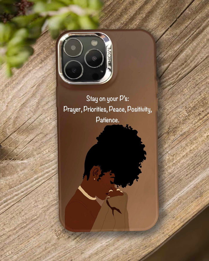 Stay On Your P's IPhone Case