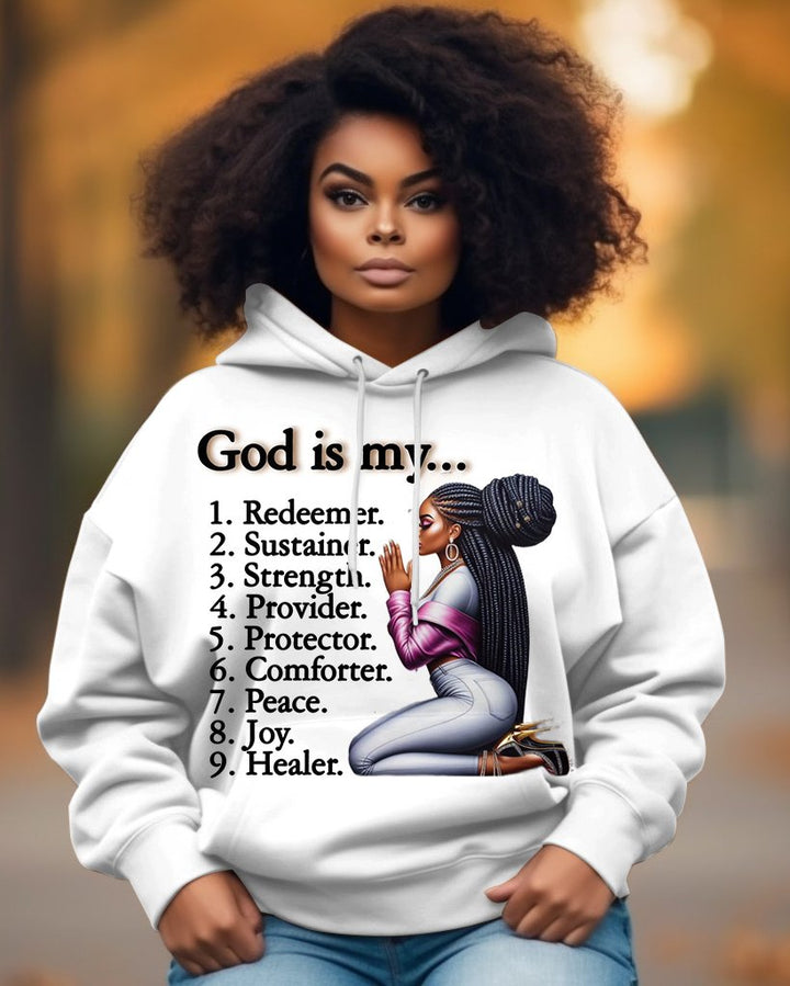 Dod Is My Faith Long-sleeved Hoodie