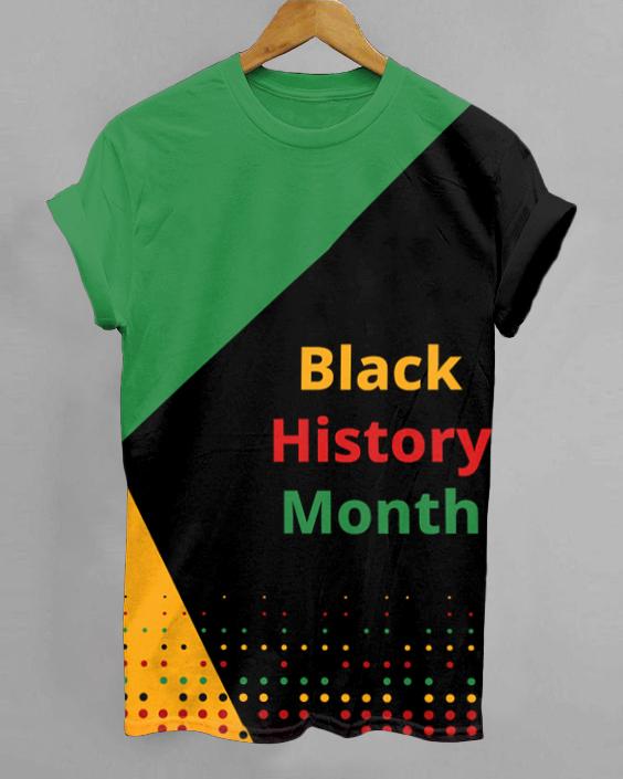 Black History Month 2025 Crew Neck Short Sleeve Tshirt