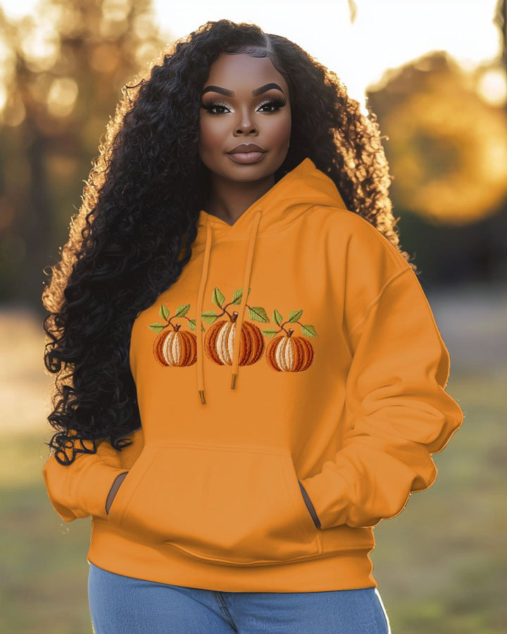 Women's Thanksgiving Long Sleeve Hoodie With Pocket