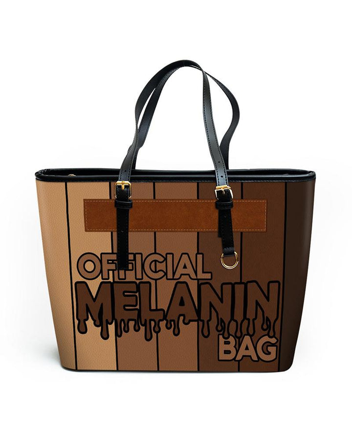 Official Melanin Bag - Personalized Leather Totebag