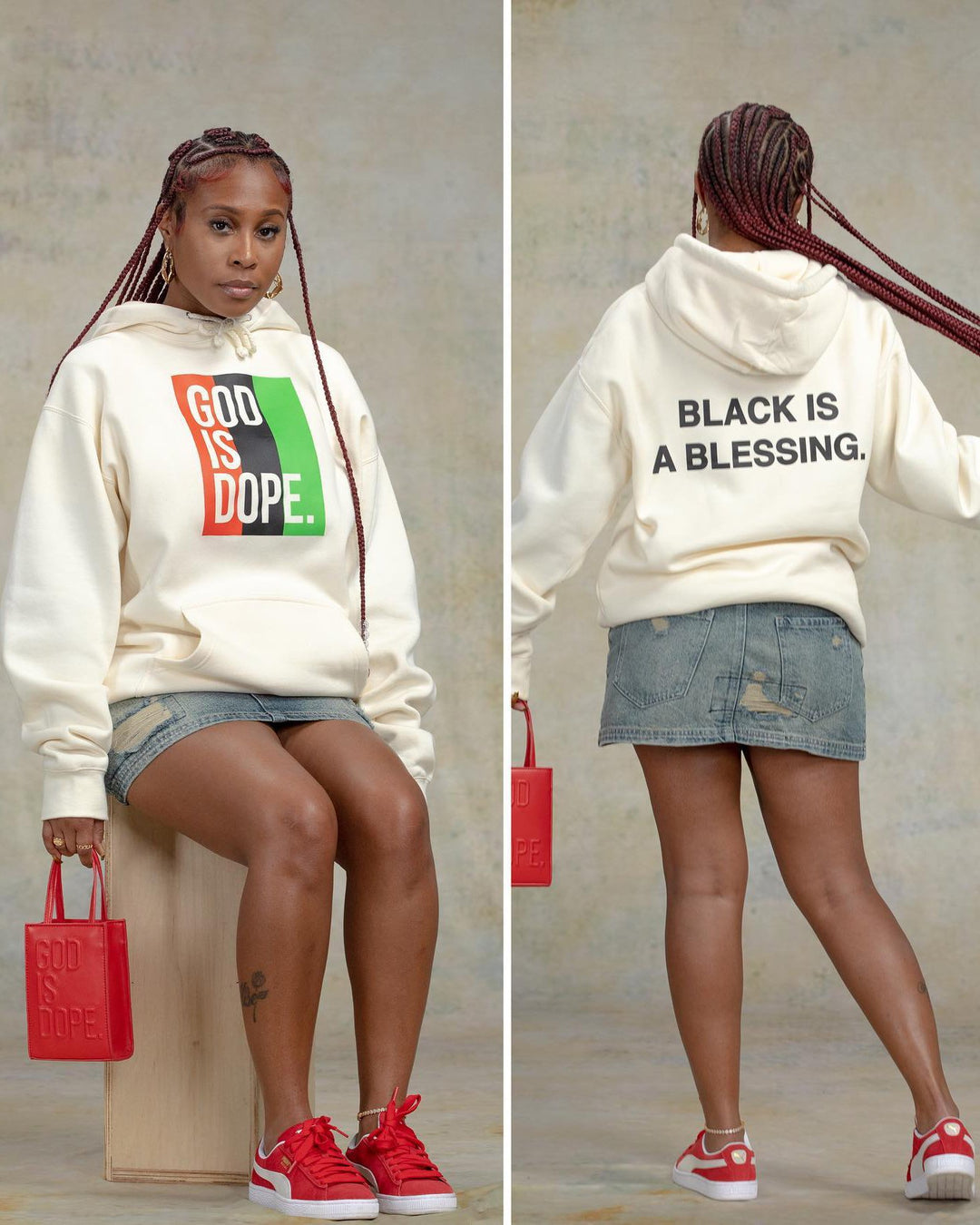 God Is Dope Women Unisex Hoodie