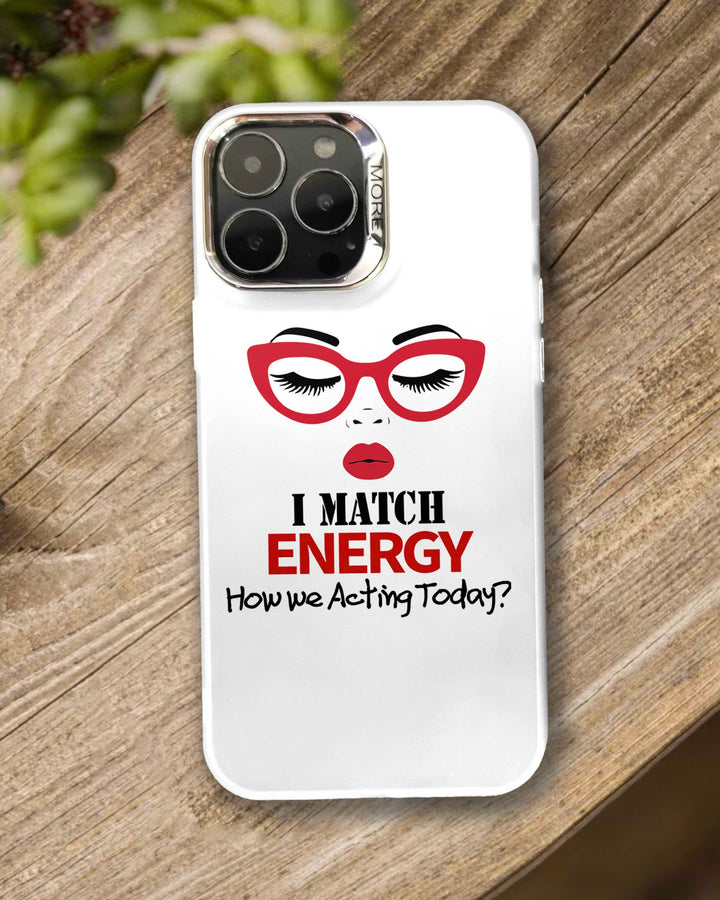 I Match Energy Original Design IPhone Case