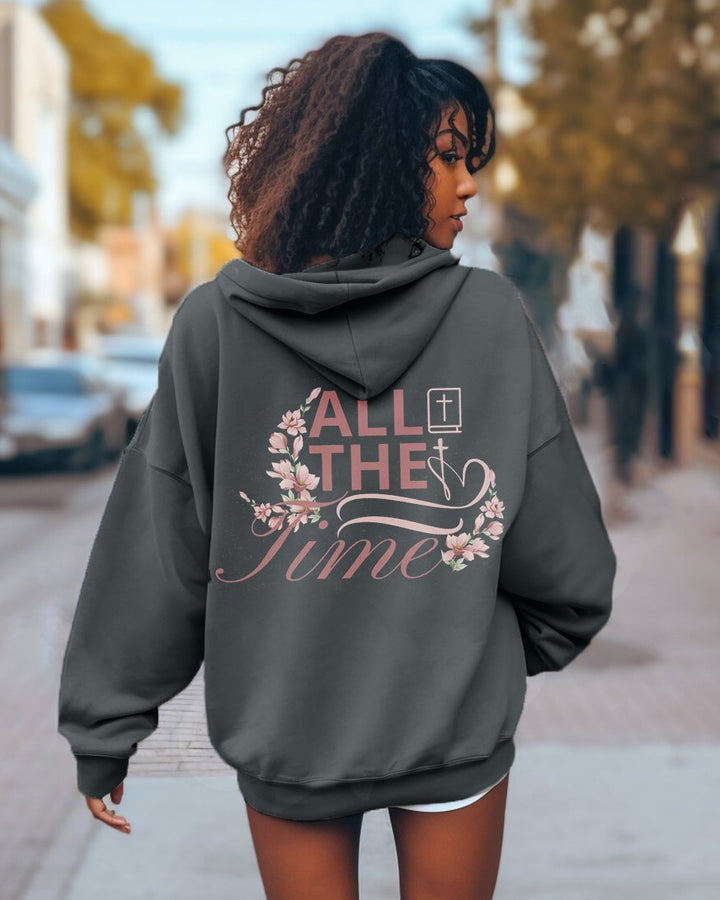 God Is Good All The Time Long Sleeve Hoodie