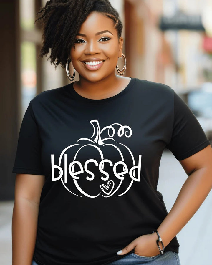 Blessed Fall Crew Neck Unisex Short Sleeve Tshirt