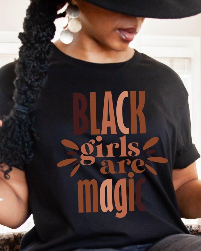 Black Girl Black Girl Magic Tee