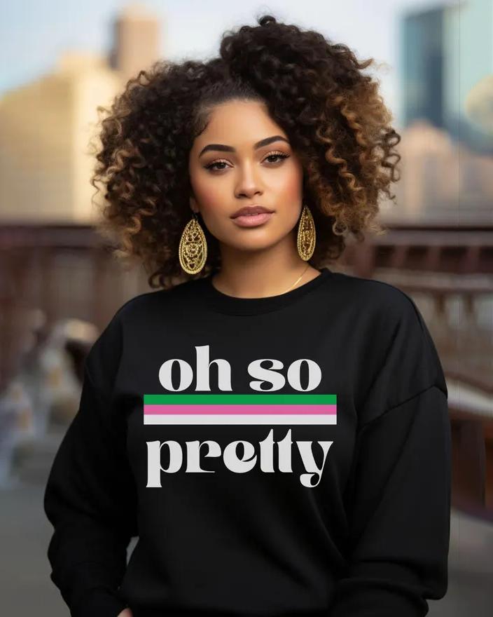 Oh So Pretty Crewneck Sweatshirt