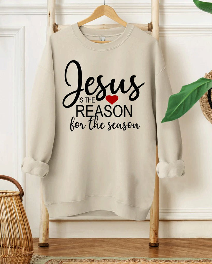 Jesus Is The Season Long Sleeve Sweatshirt