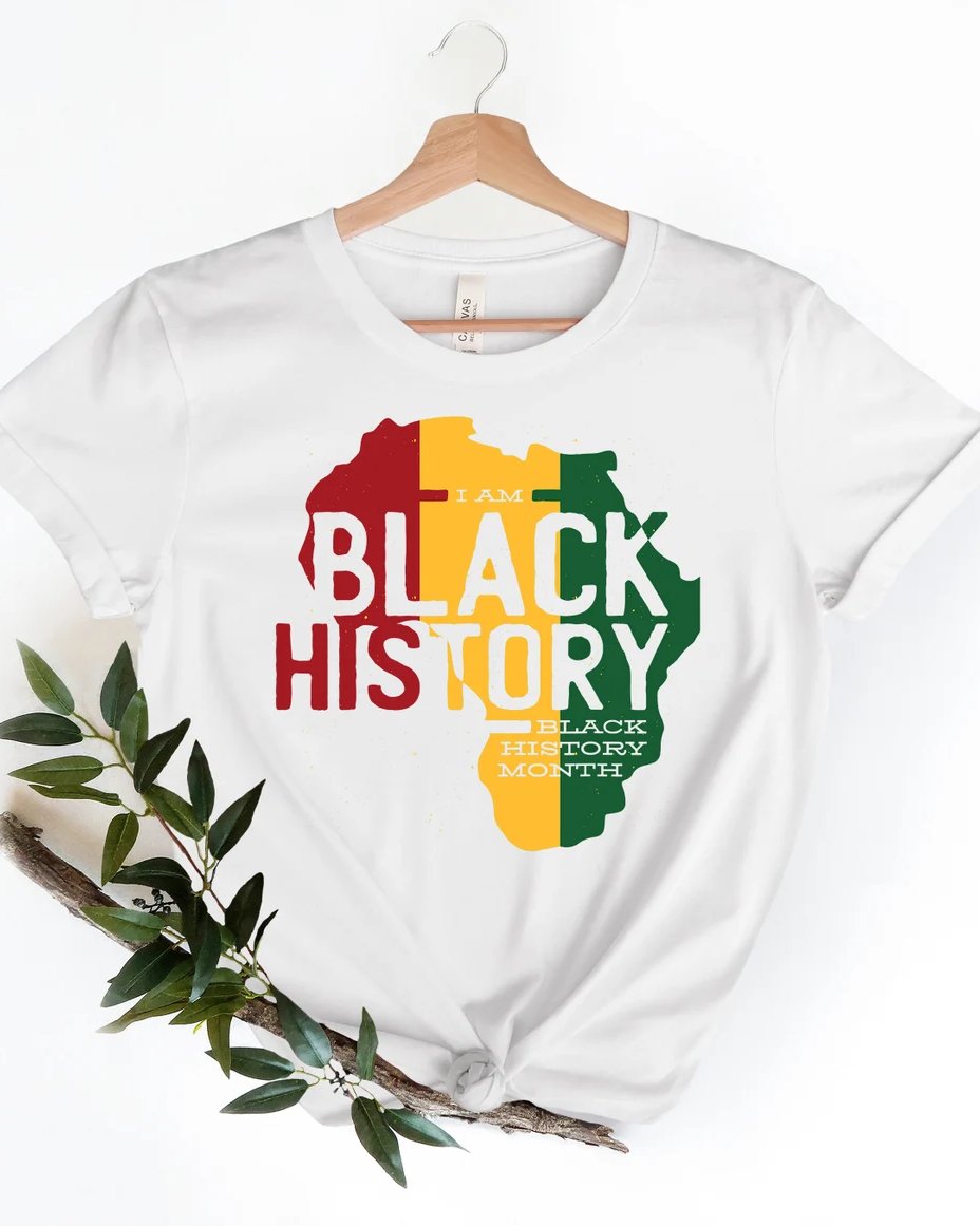 Black History Black Lives Matter Crew Neck Short Sleeve Tshirt