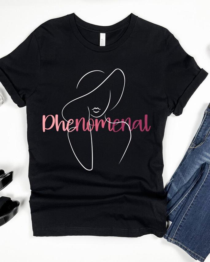 Phenomenal Black Woman Short Sleeve T-shirt