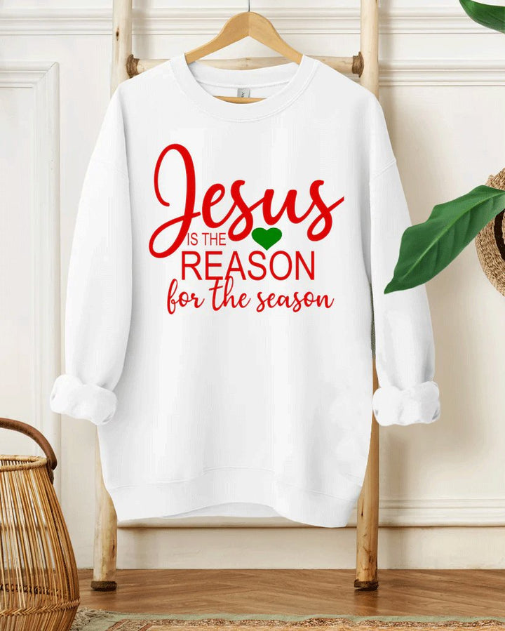 Jesus Is The Season Long Sleeve Sweatshirt