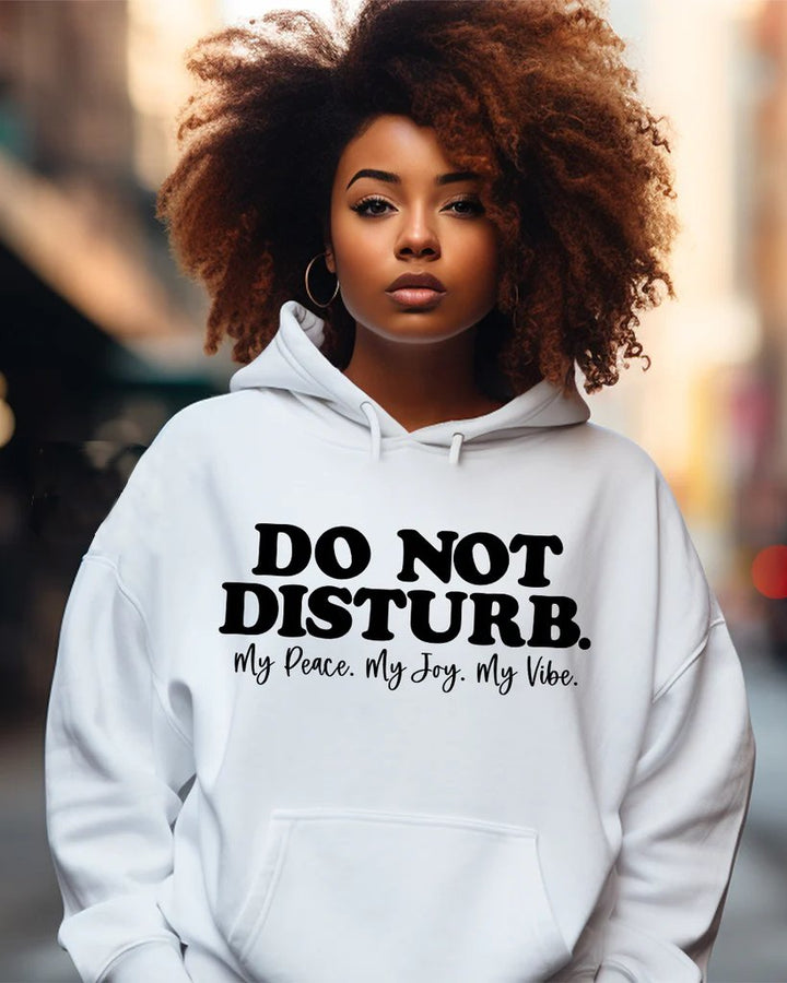 Do Not Disturb Long Sleeves Hoodie