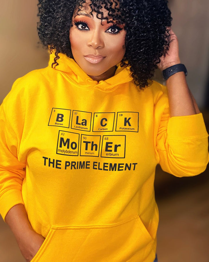 Black Mother Prime Long Sleeves Hoodie