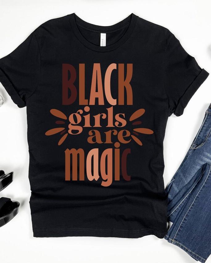 Black Girl Black Girl Magic Tee