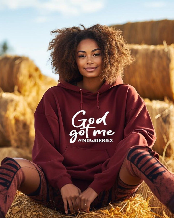 God Got Me Women Long-sleeved Hoodie