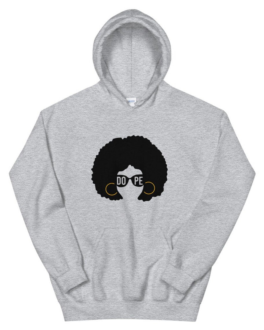 Black Women Hair Dope Hoodie