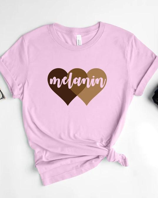 Melanin Love Short Sleeve Tshirt