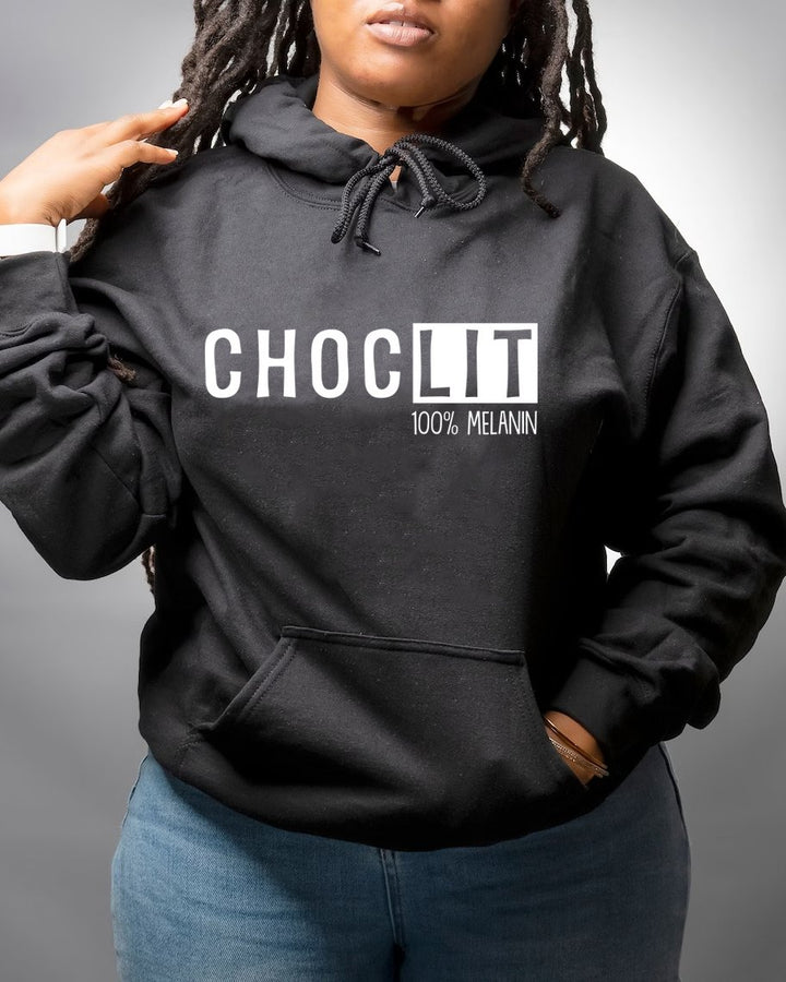 Chocolate Lover Melanin Long Sleeves Hoodie