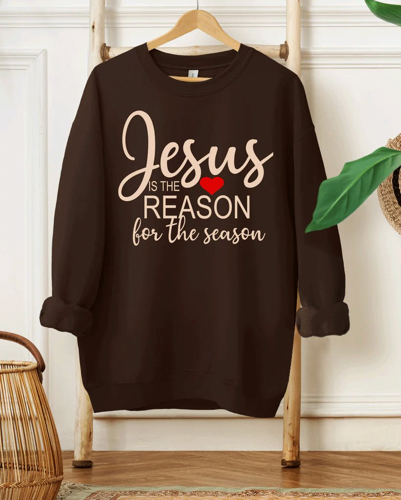 Jesus Is The Season Long Sleeve Sweatshirt