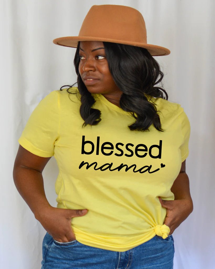 Blessed Mama Short Sleeve Tshirt