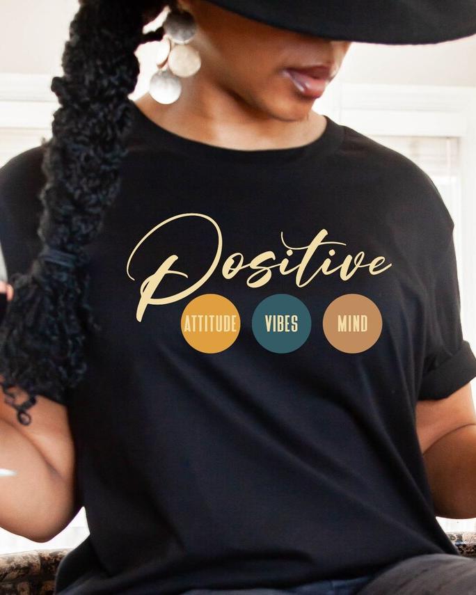 Positive Quote Short Sleeve T-shirt