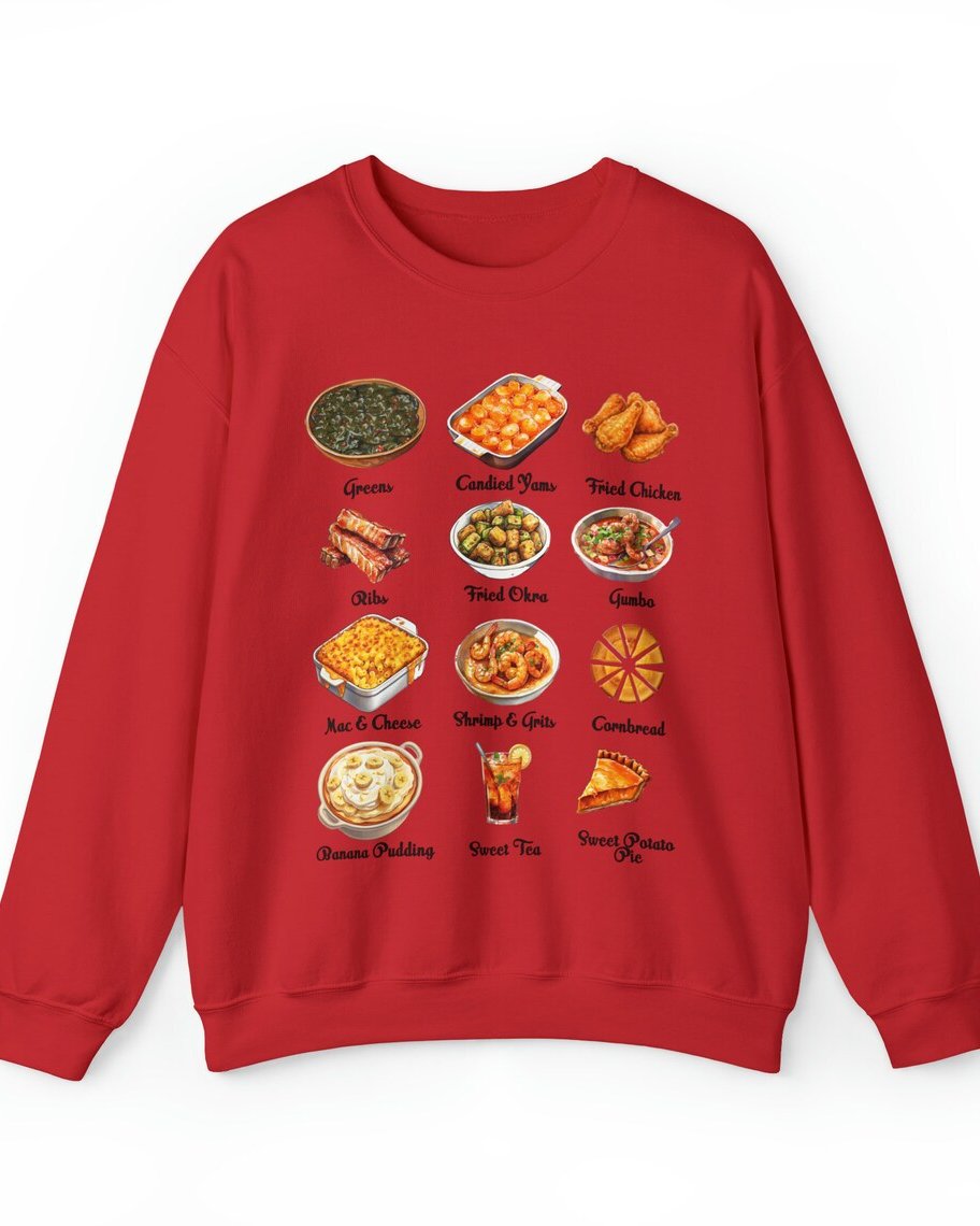 African American Soul Food Sweatshirt