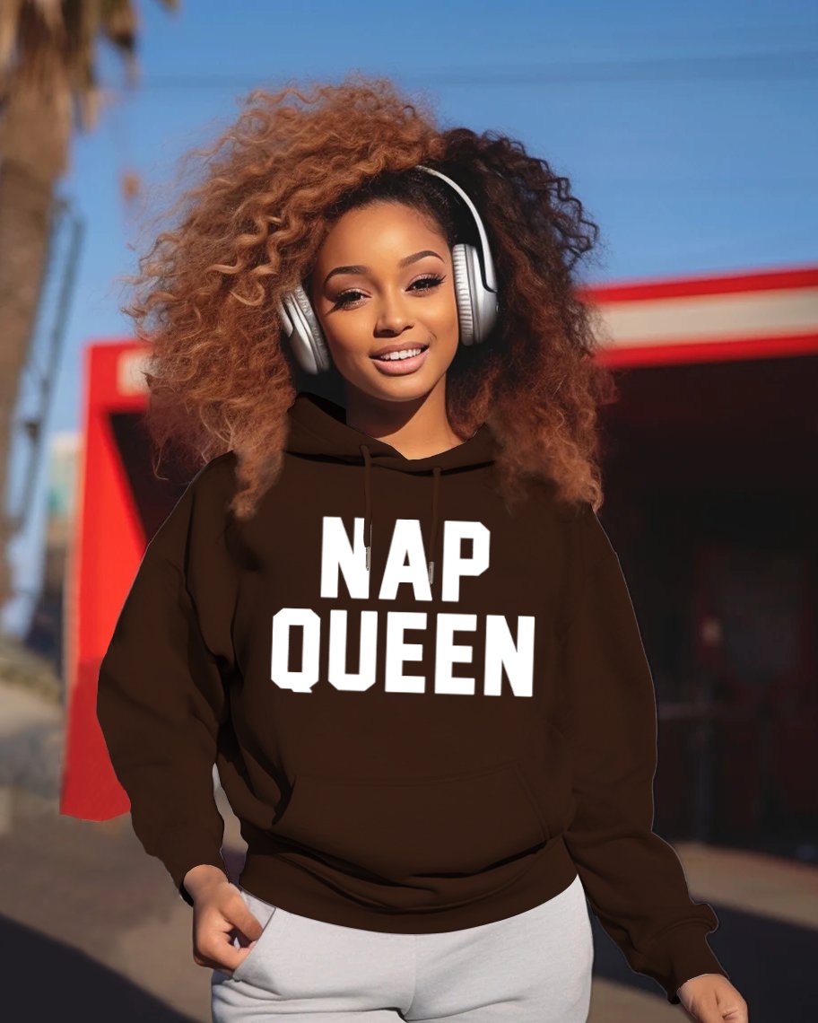 Nap Queen Long Sleeve Hoodie