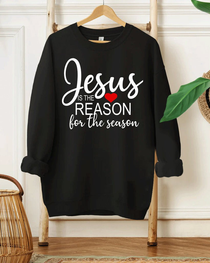 Jesus Is The Season Long Sleeve Sweatshirt