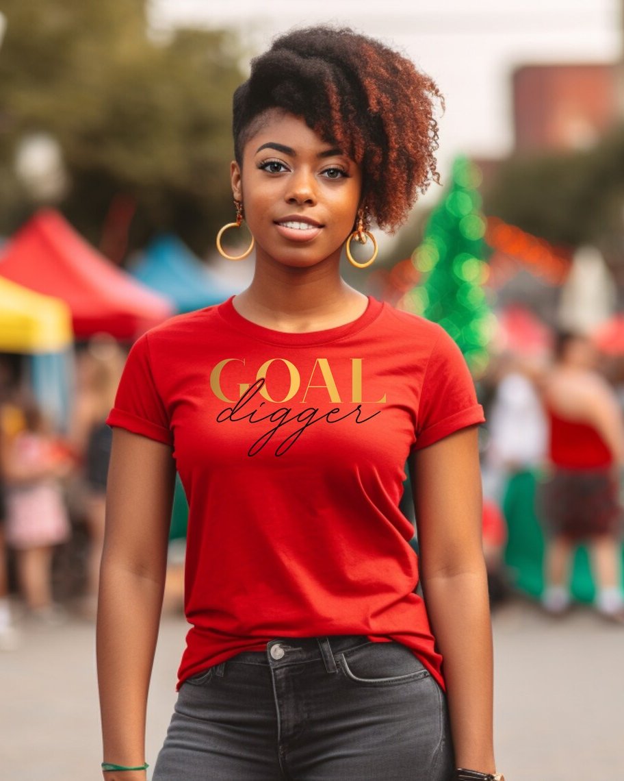 Goal Digger Boss Up Tshirt