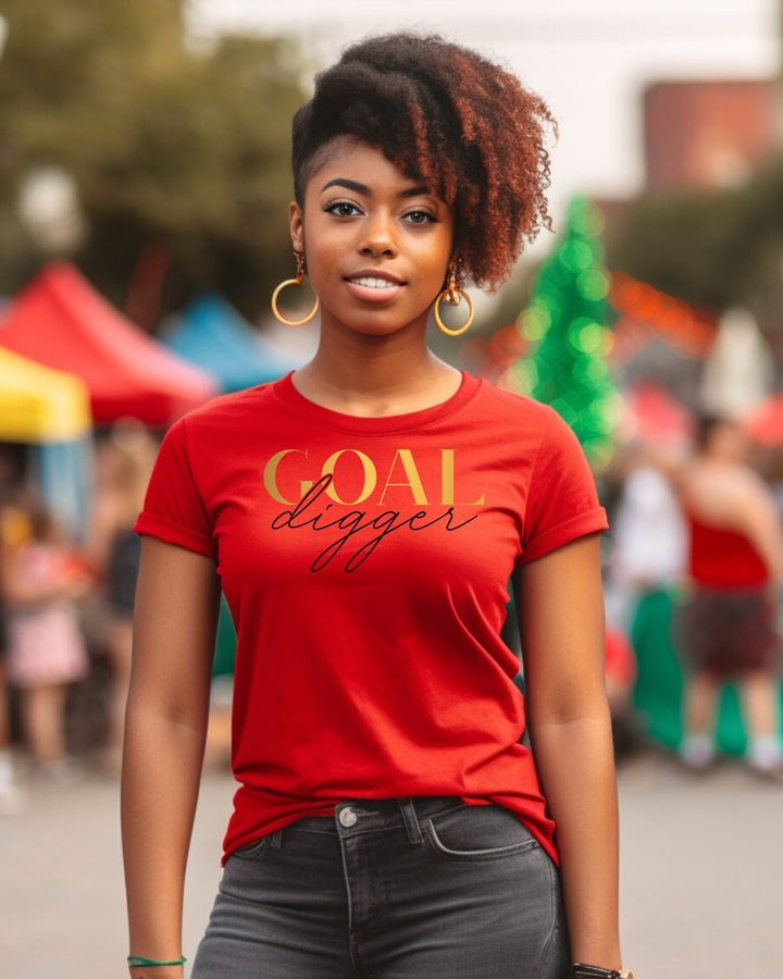 Goal Digger Boss Up Tshirt