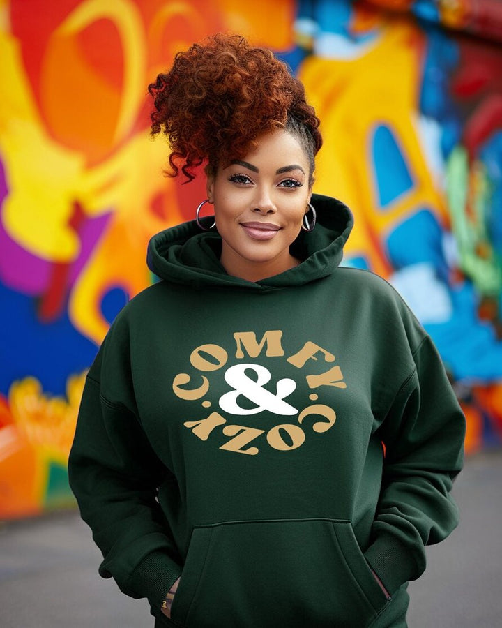 Comfy and Cozy Women Long-sleeved Hoodie