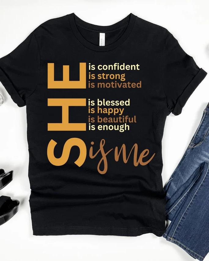 Brown Girl She Is Me Shirts