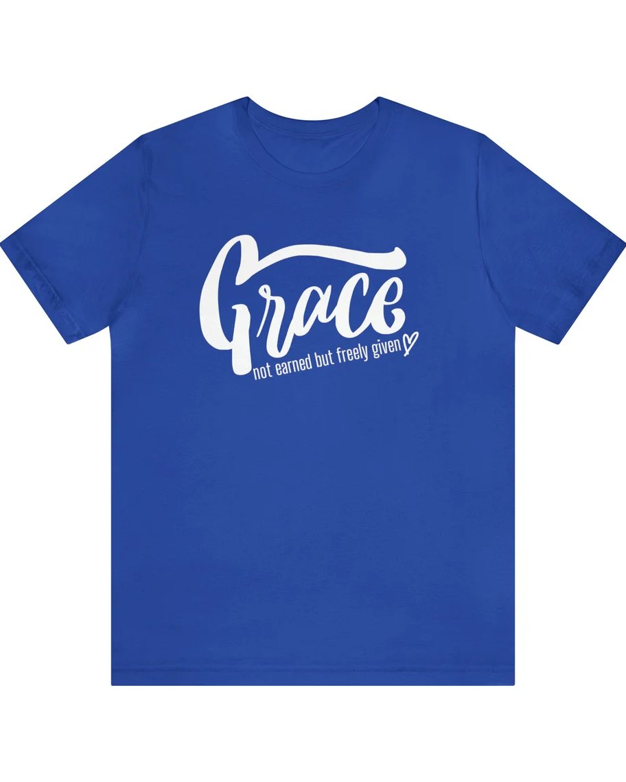 Grace Crew Neck Unisex Short Sleeve Tshirt