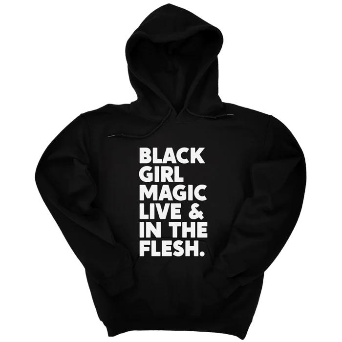 Black Girl Magic Live Long Sleeves Hoodie