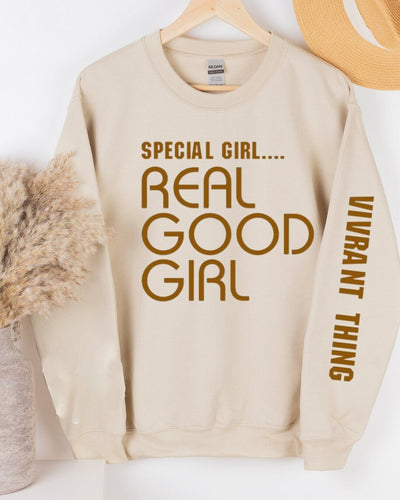 Real Good Girl Long Sleeve Sweatshirt